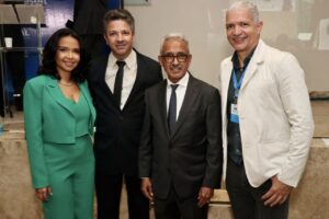 Diretores da Megasoft: Emília Andrade, José Hosanan, Daniel Martins e André Graciano